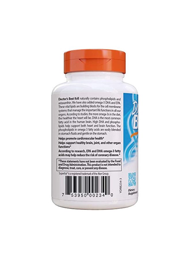 Enhanced Krill Plus Omega 3s Supplement - 60 Softgels