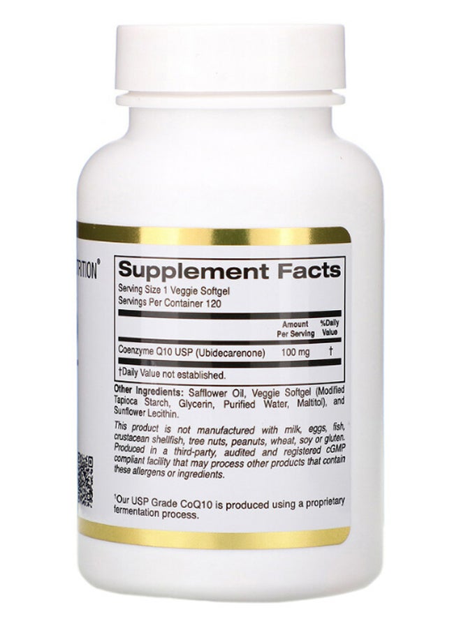CoQ10 Heart Health Support - 120 Softgels