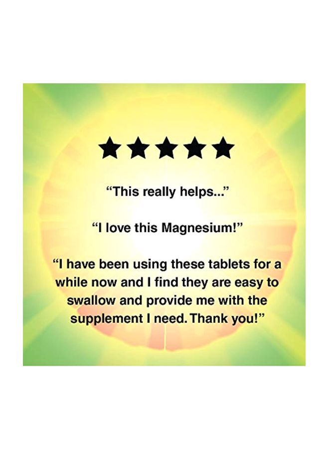 Magnesium Malate Muscles And Nerves Suplement - 100 Tablets