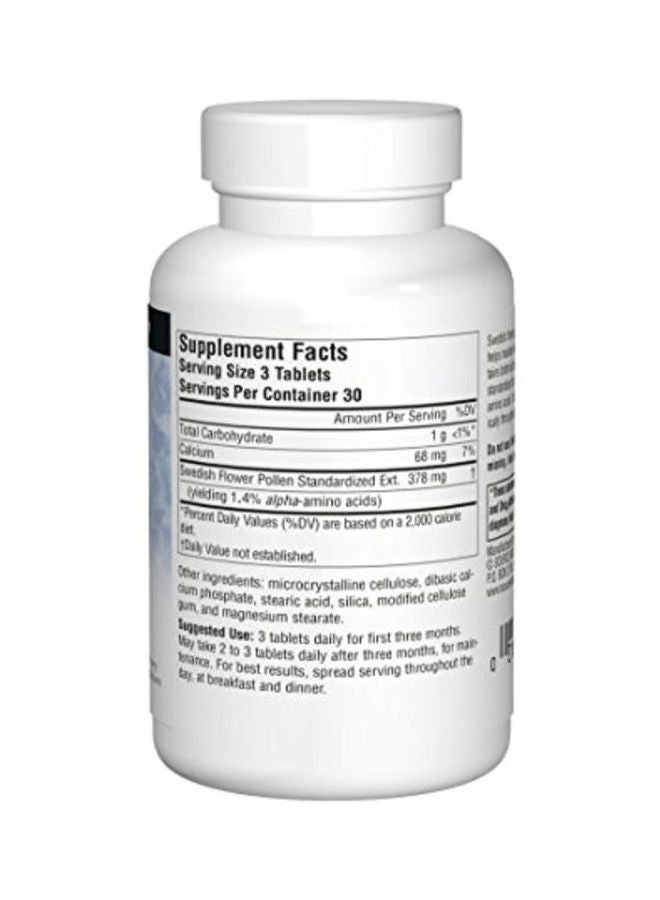 Swedish Flower Pollen Extract Supplement - 90 Capsules