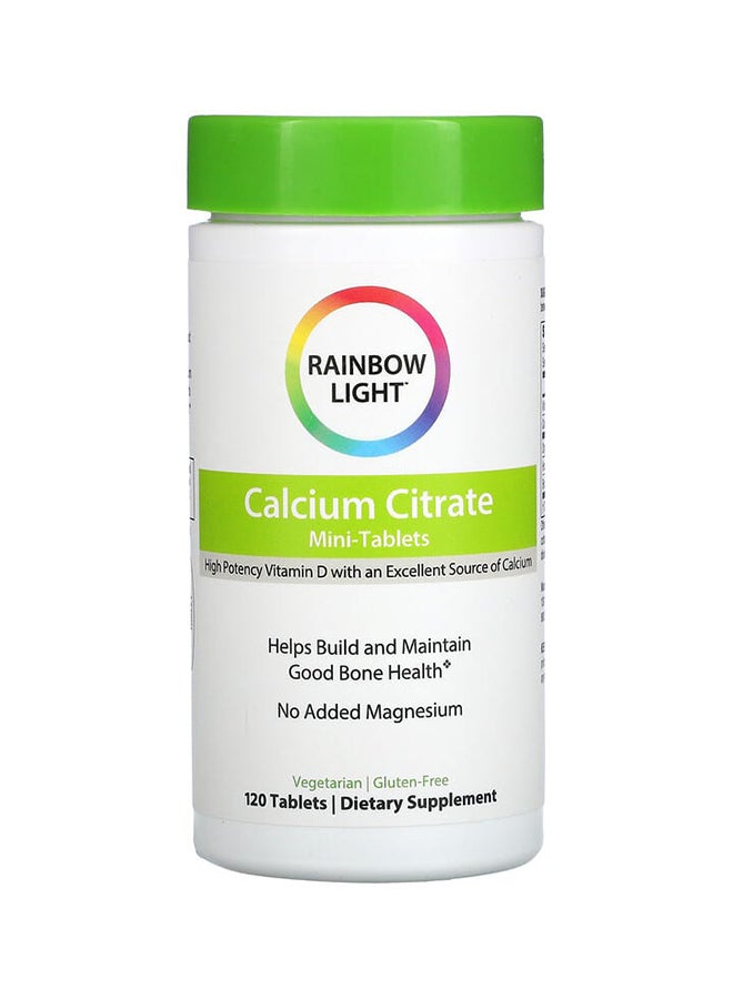 Calcium Citrate Multimineral Supplement - 120 Capsules