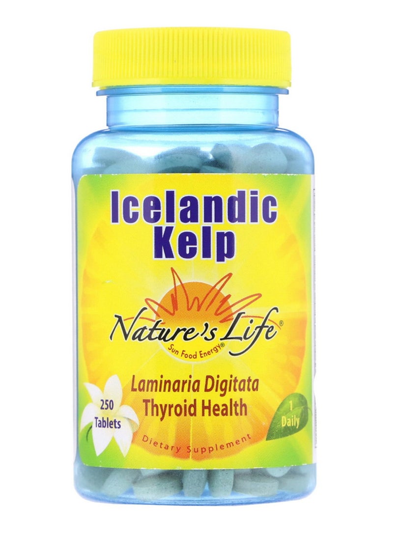 Icelandic Kelp Thyroid Health - 250 Tablets