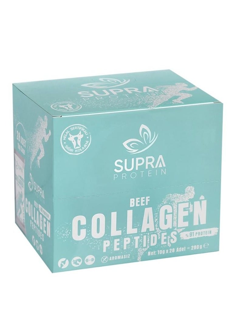 Beef Collagen Peptides 280g  Dietary supplement with Beef Collagen Hydrolysate Helps Support Healthy Skin, Hair, Nails, Tendons, Bone & Joints