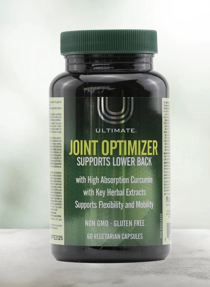 Joint Optimizer Capsules With High Absorption Curcumin And Key Herbal Extracts 60'S