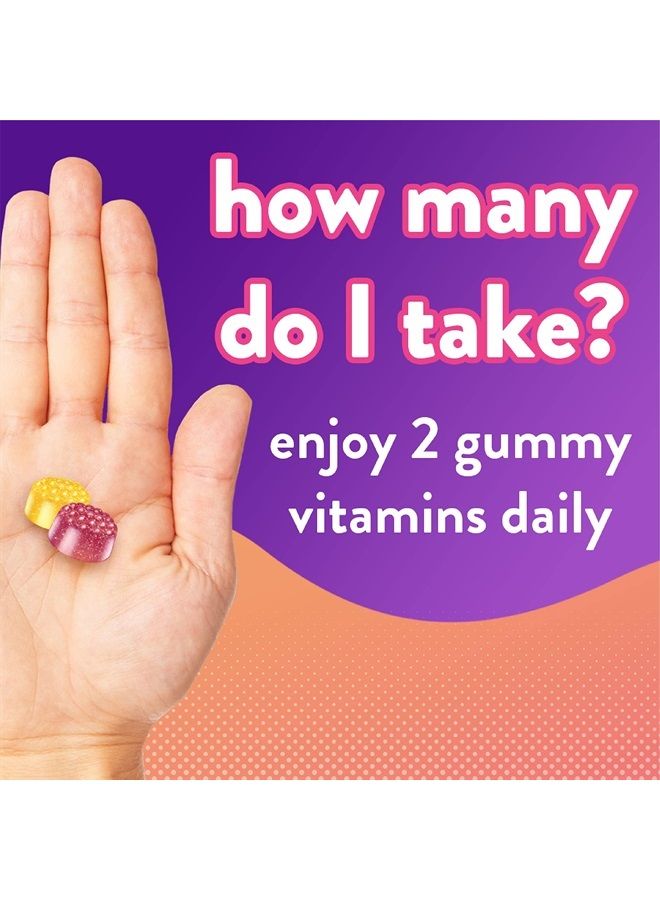 Omega-3 Gummy Vitamins, Berry Lemonade Flavored, Heart Health Vitamins(1) With Omega 3 EPA/DHA and Vitamins A, C, D and E, America's Number 1 Gummy Vitamin Brand, 60 Day Supply, 120 Count