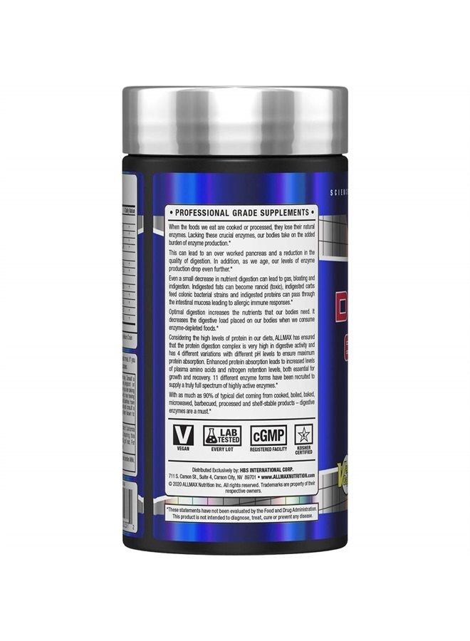 Digestive Enzymes, 90 Capsules, ALLMAX