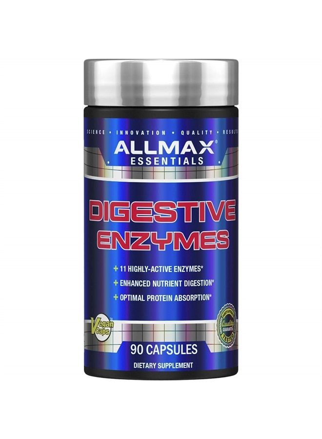 Digestive Enzymes, 90 Capsules, ALLMAX