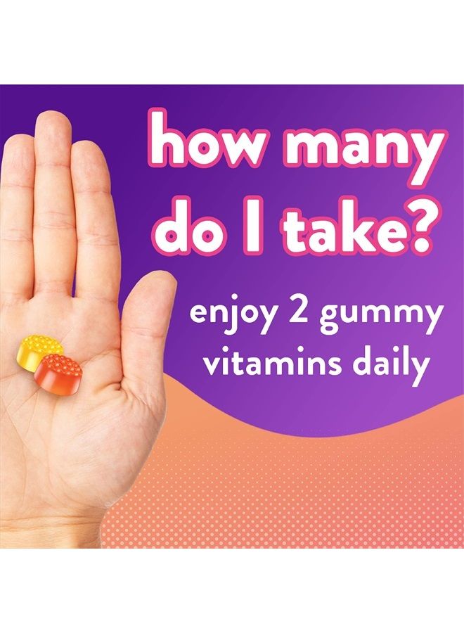 Probiotic Gummy Supplements, Raspberry, Peach and Mango Flavors, Probiotic Nutritional Supplements with 5 Billion CFUs, America's Number 1 Gummy Vitamin Brand, 35 Day Supply, 70 Count