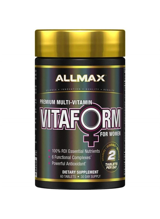 VITAFORM – Premium – Multi-Vitamin for Women – 30-Day Supply