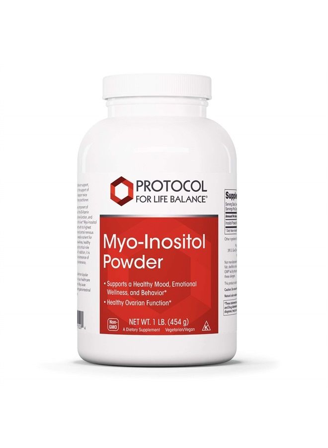 Protocol for Life Balance - Myo-Inositol Powder - 1 LB (454 g)