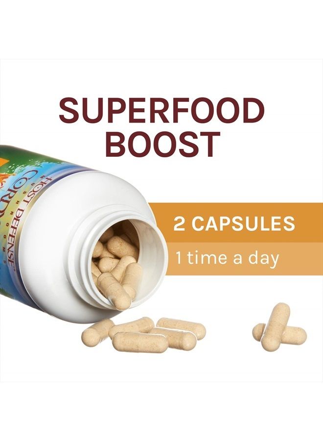 , Cordyceps Capsules, Energy and Stamina Support, Mushroom Supplement, Unflavored, 120