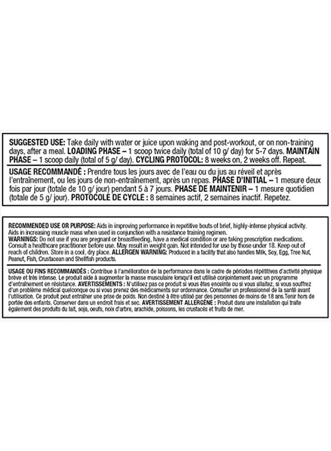 Creatine Monohydrate, Micronized Creatine Powder for Strength and Muscle Recovery, Gluten Free & Fast Absorbing, 1000g…