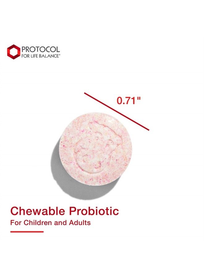 Chewable Probiotic (for Adults and Children) - Sweetened with Xylitol - 90 Chewables