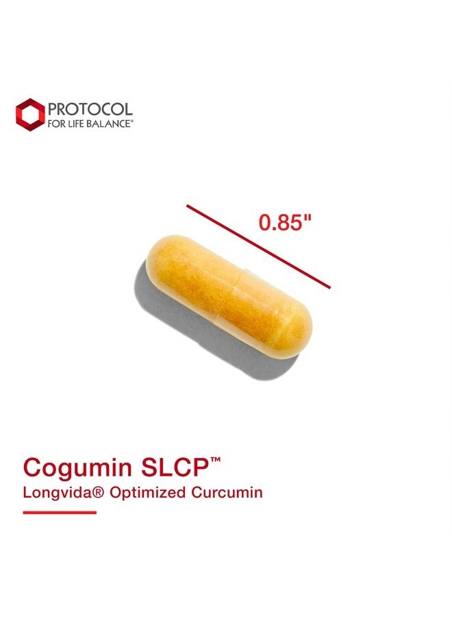 Cogumin SLCP Longvida Optimized Curcumin 400 mg - 50 Veg Capsules