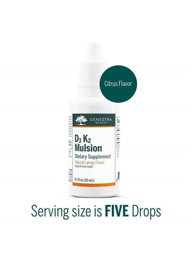A-Mulsion - Emulsified Vitamin A Liquid - 1 fl. oz. - Citrus Flavor