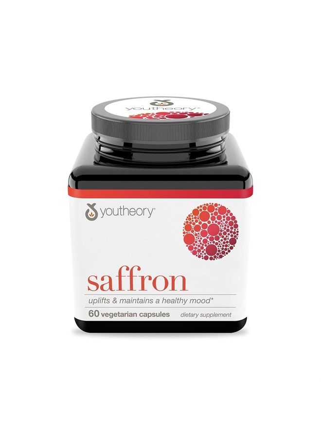 Saffron Advanced with Rhodiola, 60 Count
