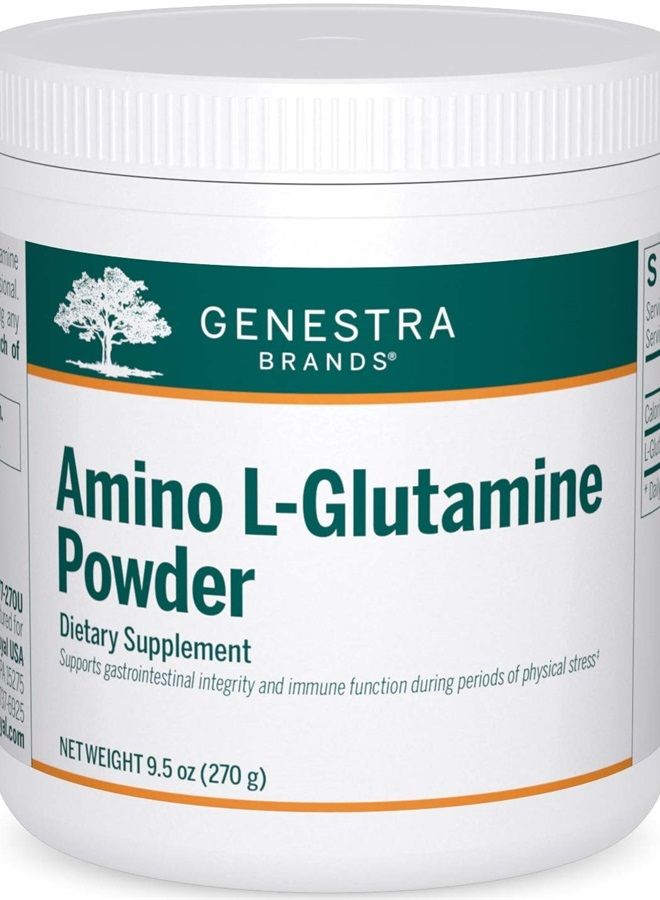 Amino L-Glutamine Powder | Amino Acid Supplement for GI and Immune Health | 9.5 Ounces