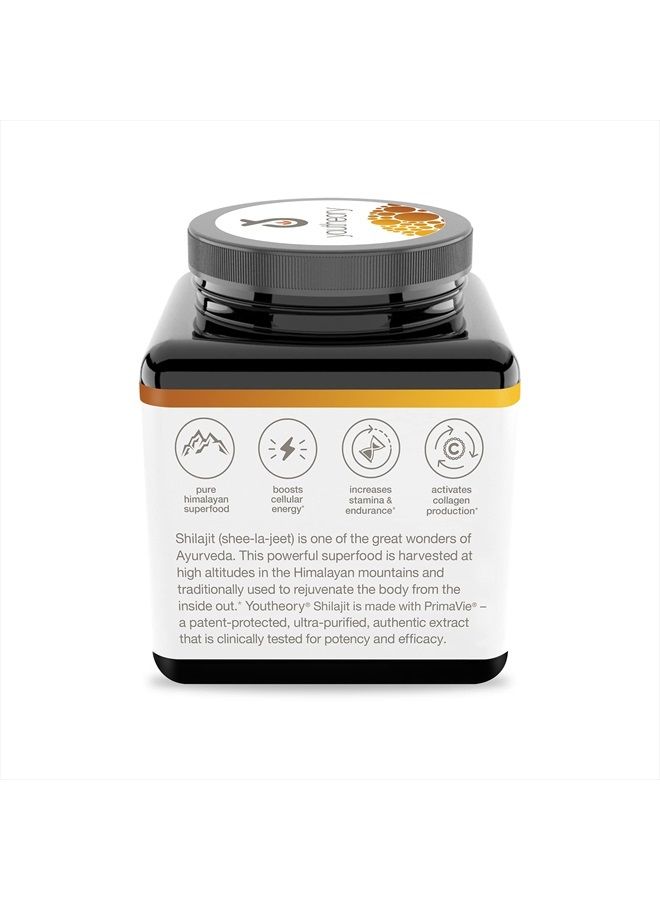 Shilajit, Pure Himalayan Superfoood, Energy Support, 60 Vegetarian Capsules