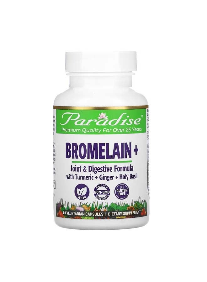 Bromelain  60 Vegetarian Capsules