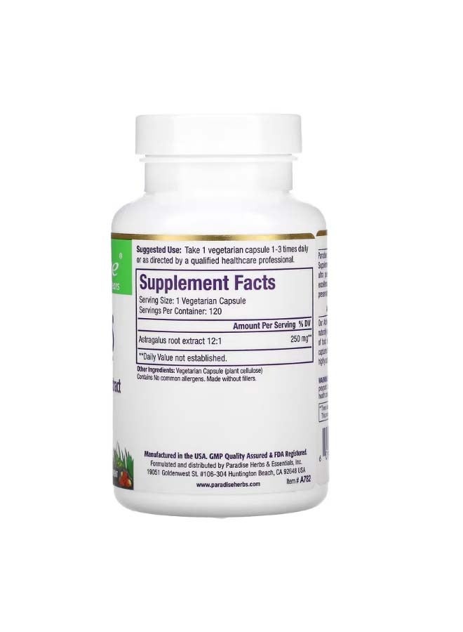 Astragalus 120 Vegetarian Capsules