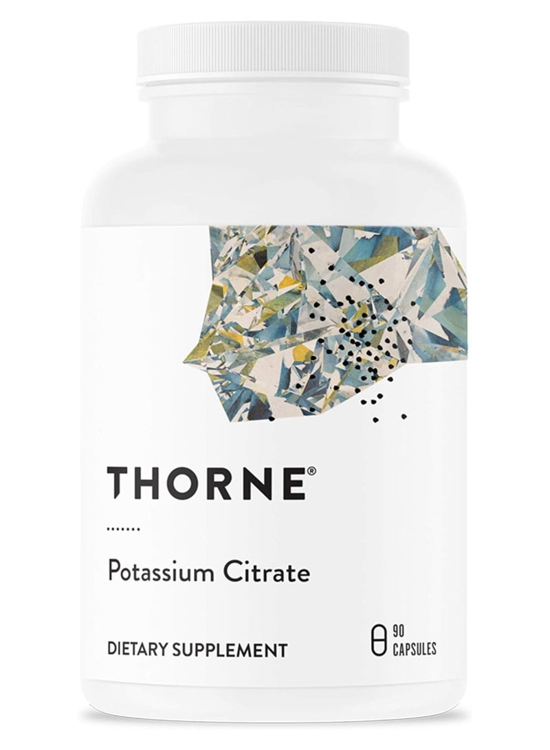 Potassium Citrate Dietary Supplement - 90 Capsules