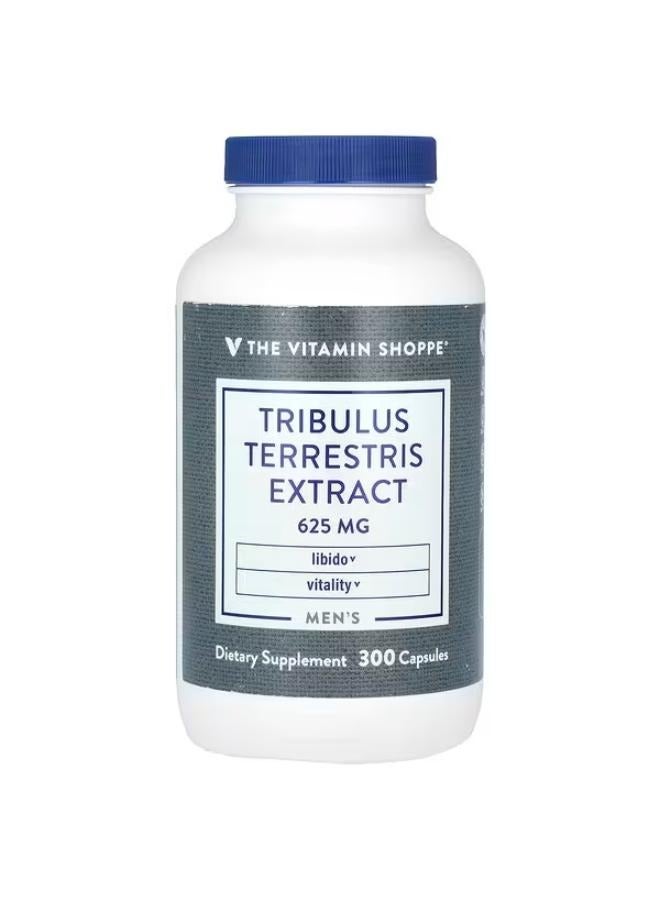 Men's Tribulus Terrestris Extract, 625 mg, 300 Capsules