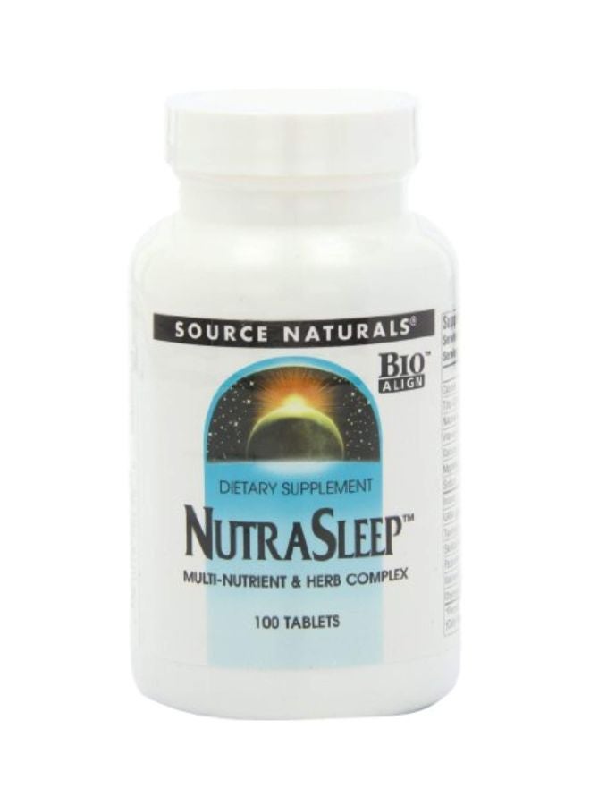 NutraSleep Multi-Nutrient And Herb Complex Dietary Supplement - 100 Tablets