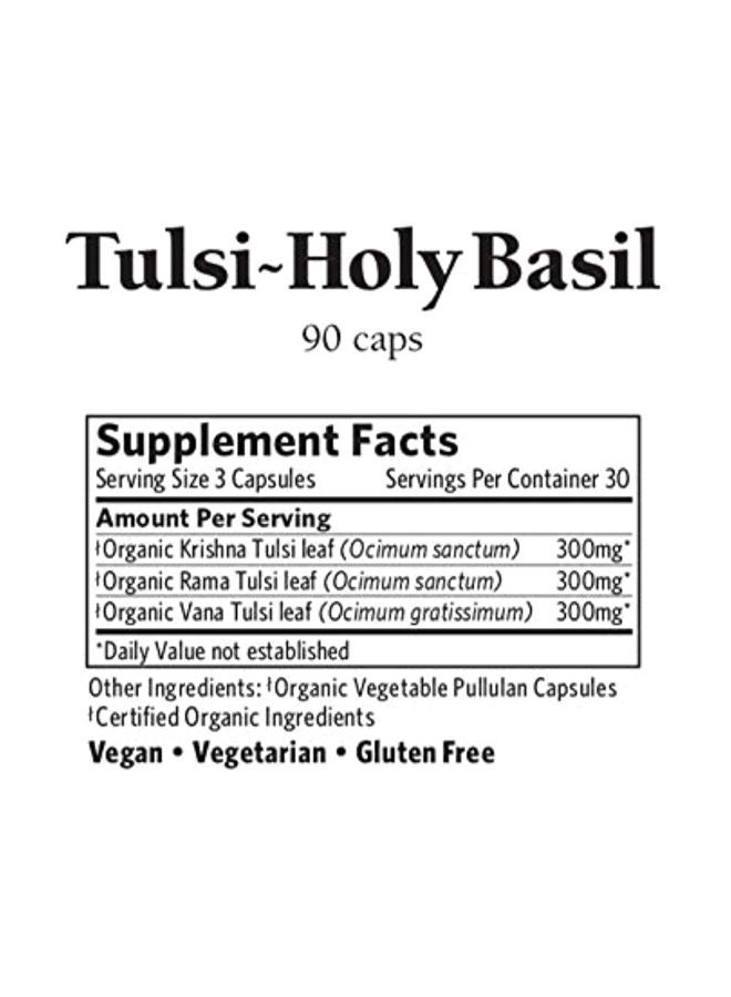 Tulsi Holy Basil - 90 Veg Capsules