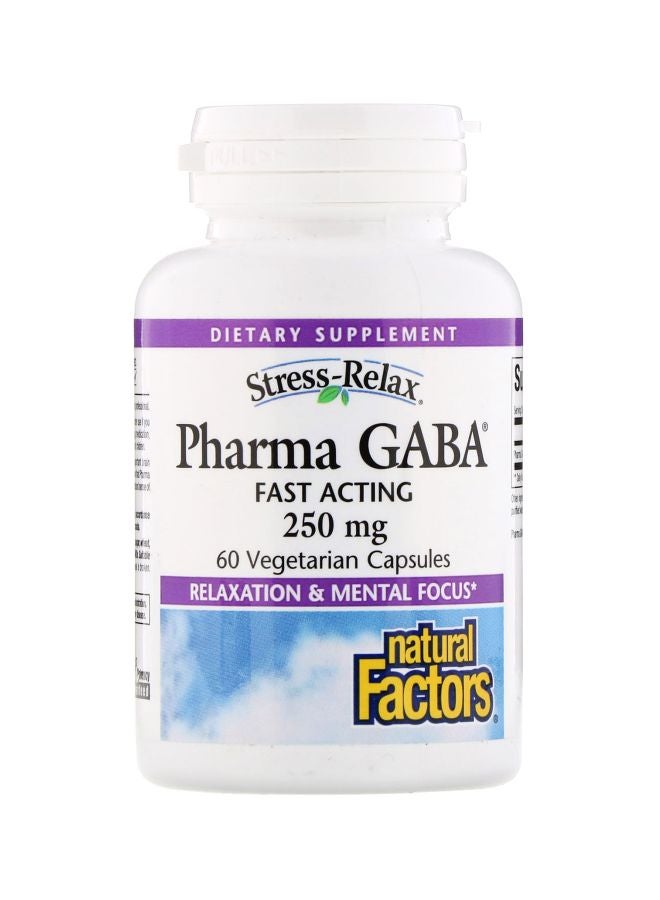 Stress-Relax Pharma GABA - 60 Capsules