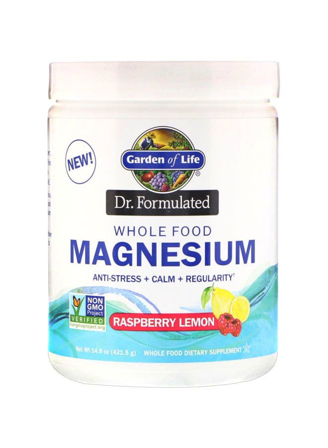 Whole Food Magnesium Powder - Raspberry Lemon