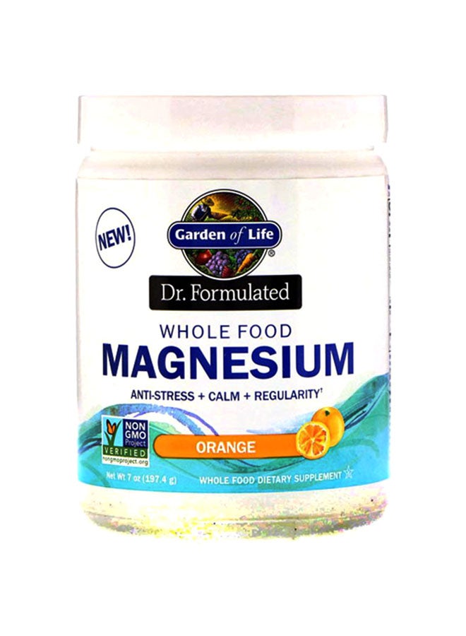 Dr. Formulated Whole Food Magnesium Powder - Orange