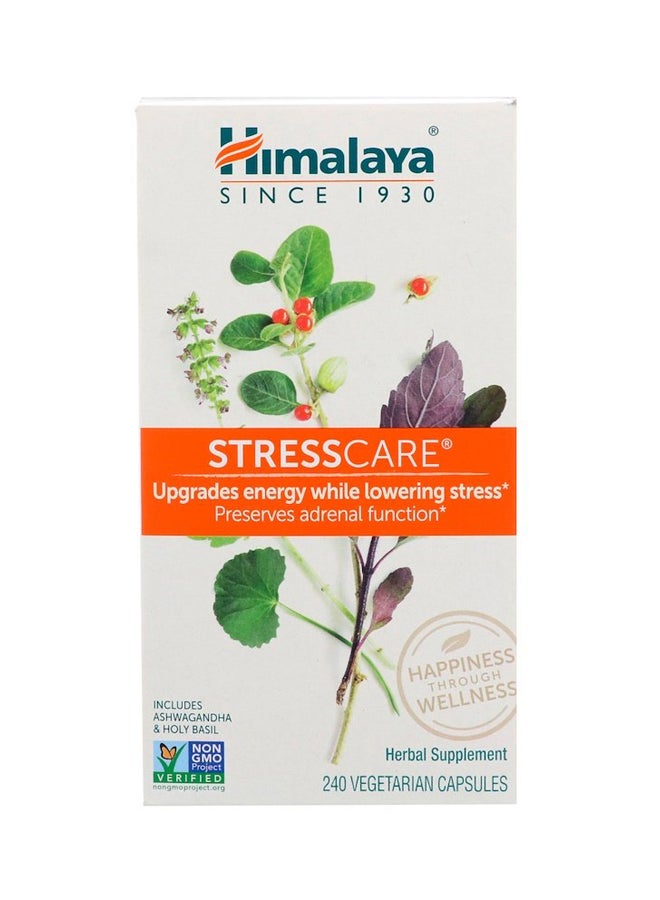 Stresscare Herbal Supplement - 240 Vegetarian Capsules