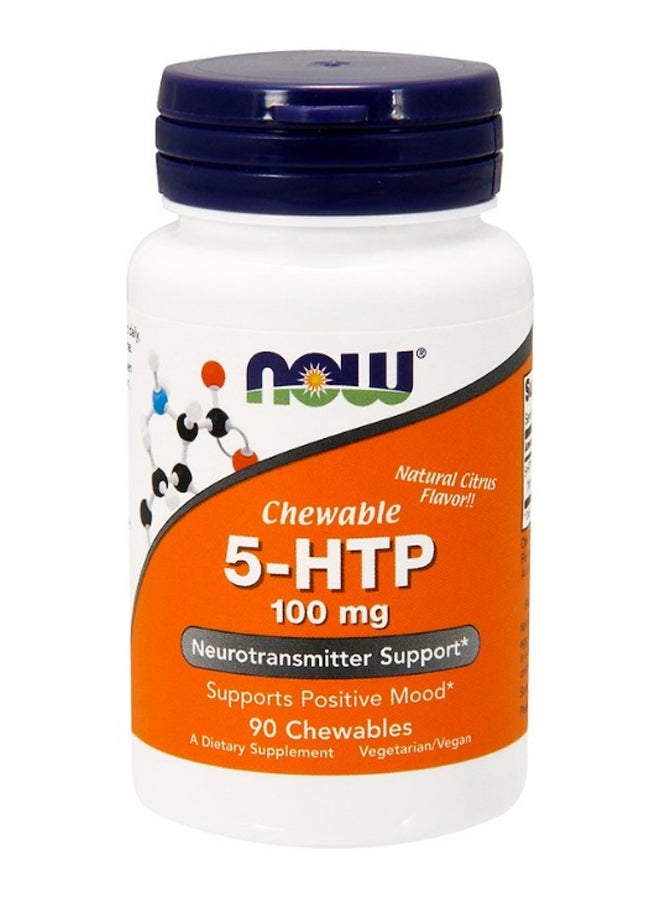 5-HTP 100mg Citrus Flavour Dietary Supplement 90 Chewables