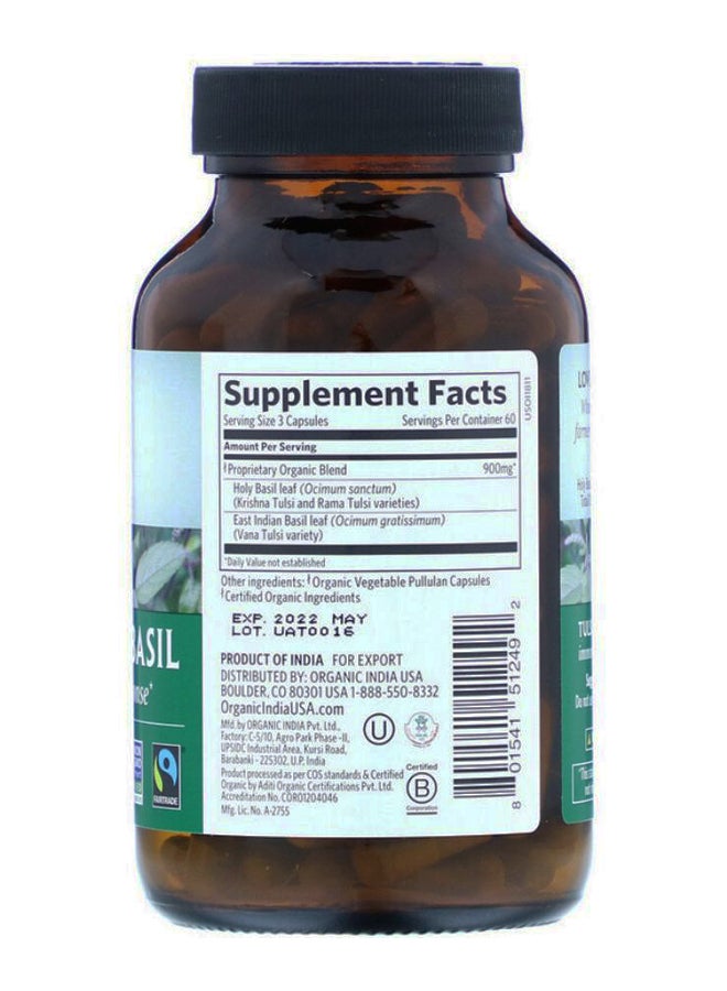 Tulsi Holy Basil Positive Stress Response - 180 Capsules