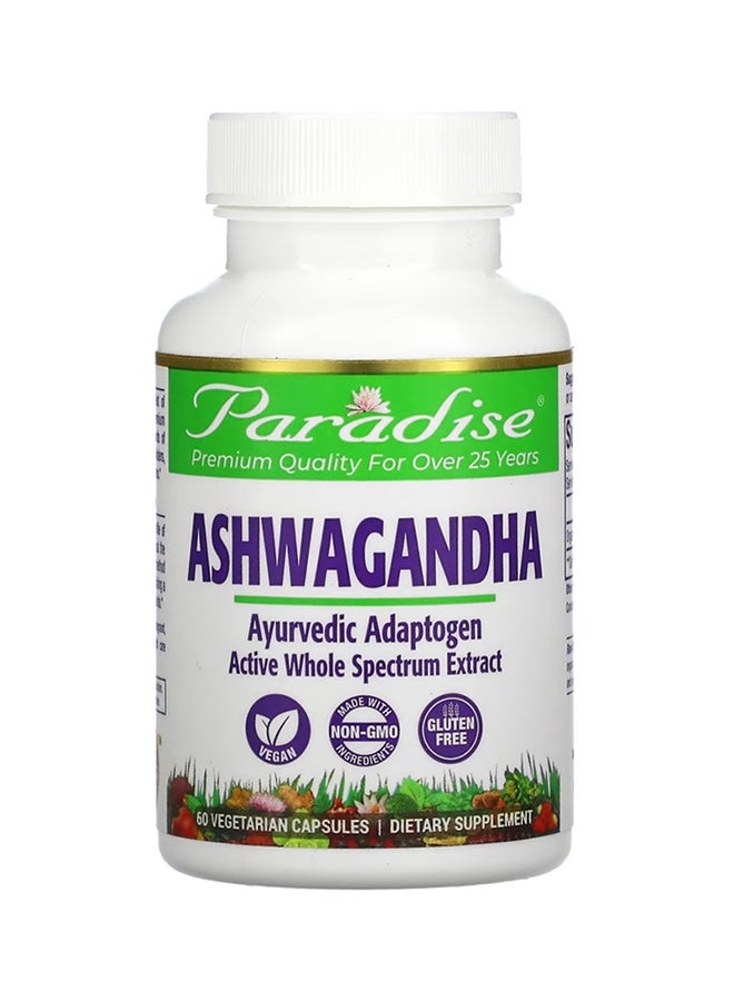 Ashwagandha Active Whole Spectrum Extract - 60 Capsules