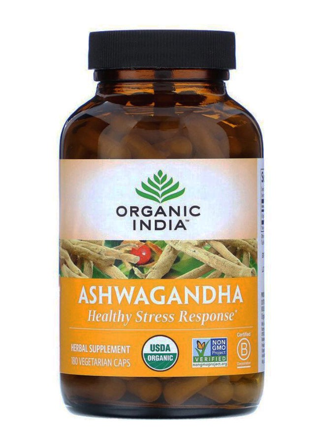 Ashwagandha Stress Response Supplement - 180 Capsules