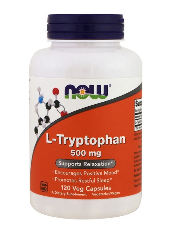 L-Tryptophan - 120 Veg Capsules