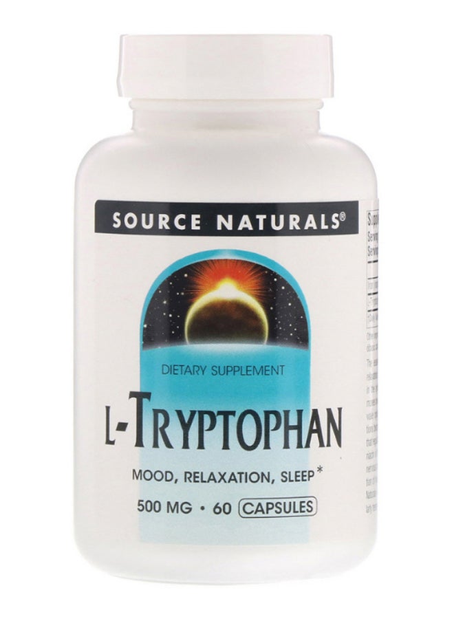 L Tryptophan - 60 Capsules