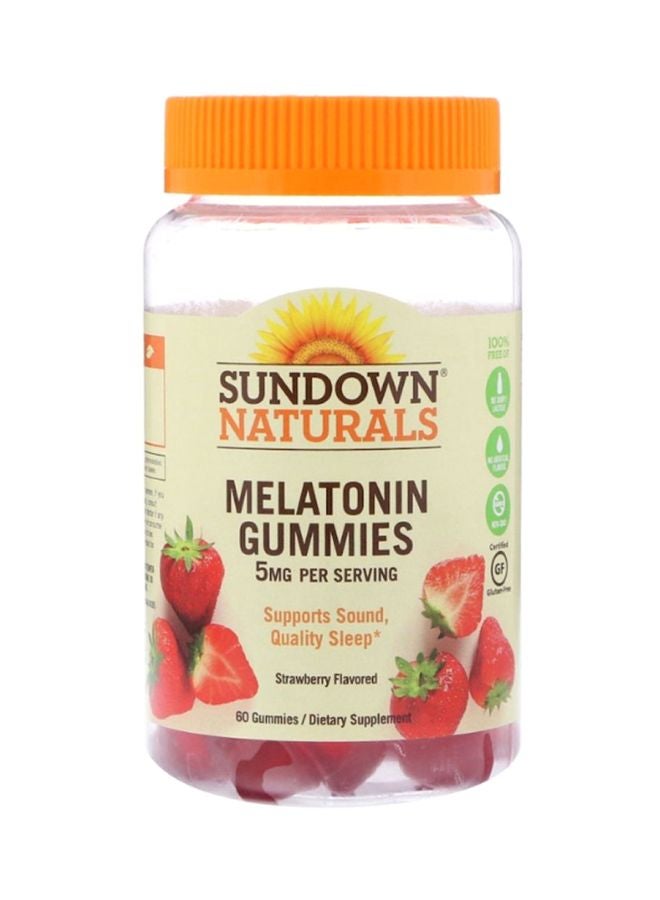 Melatonin Strawberry Flavor Sleep Support - 60 Gummies