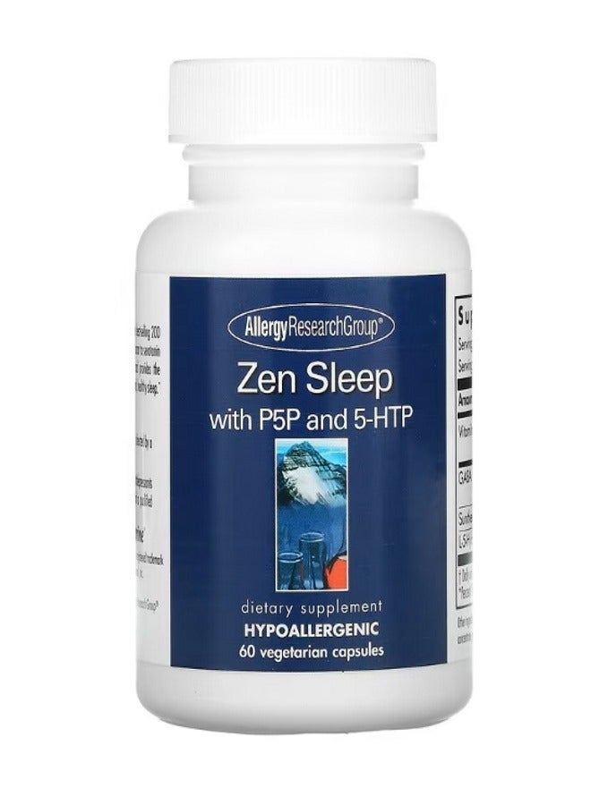Zen Sleep with P5P and 5 HTP 60 Vegetarian Capsules
