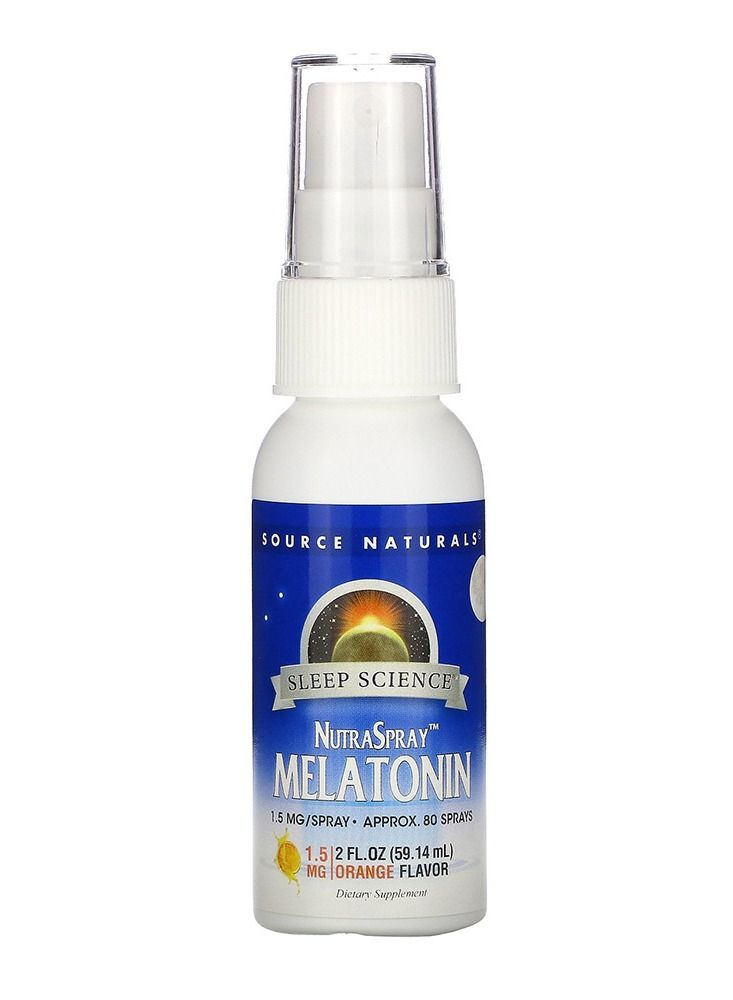 Source Naturals Sleep Science Melatonin Nutra- Orange - 59.14ml