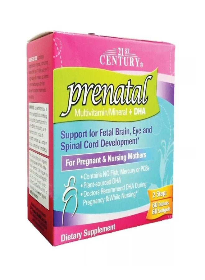 PreNatal Multivitamin Plus DHA - 120 Softgels