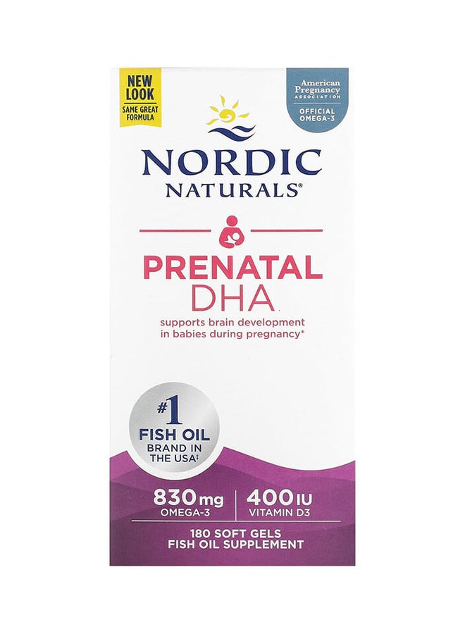 Prenatal DHA 180 Soft Gels