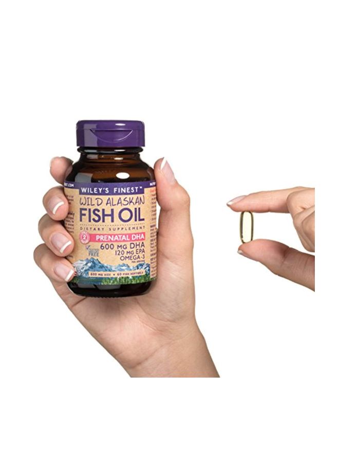 Wild Alaskan Fish Oil 600mg - 180 Softgels