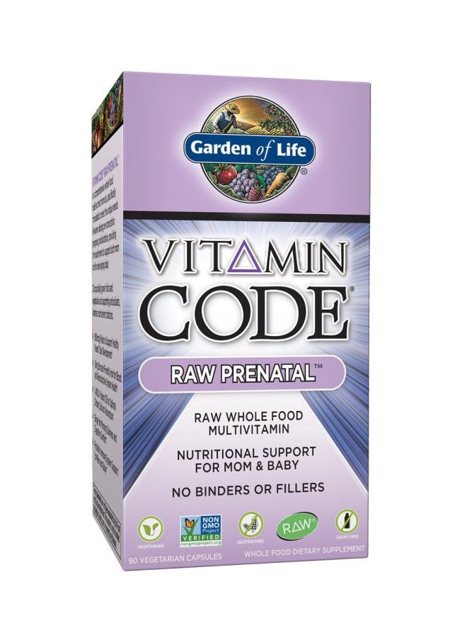 Vitamin Code Raw Prenatal Dietary Supplement - 90 Vegetarian Capsules