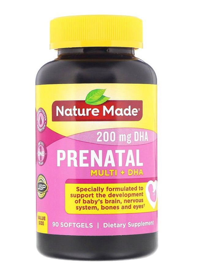 Prenatal Multi Plus DHA - 90 Softgels