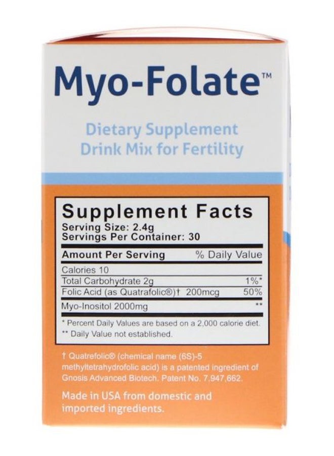 Pack Of 30 Myo-Folate Dietary Supplement