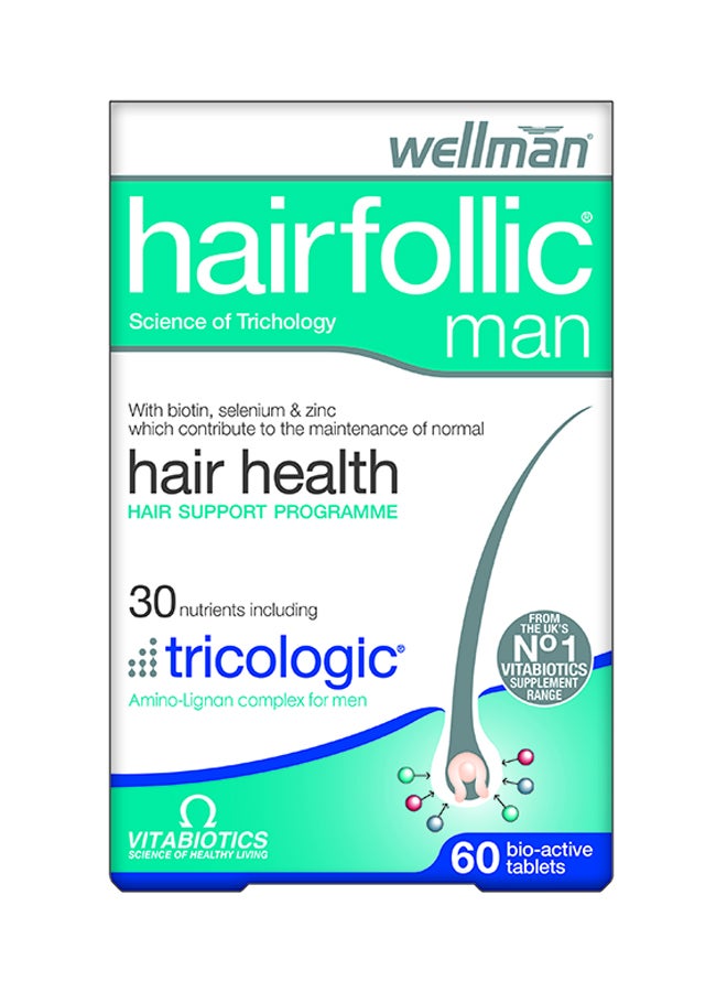 Hairfollic Man - 60 Tablets