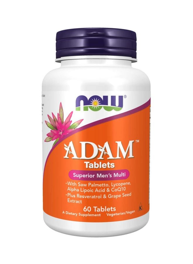 Adam Men'S Multiple Vitamin 60 Tablets
