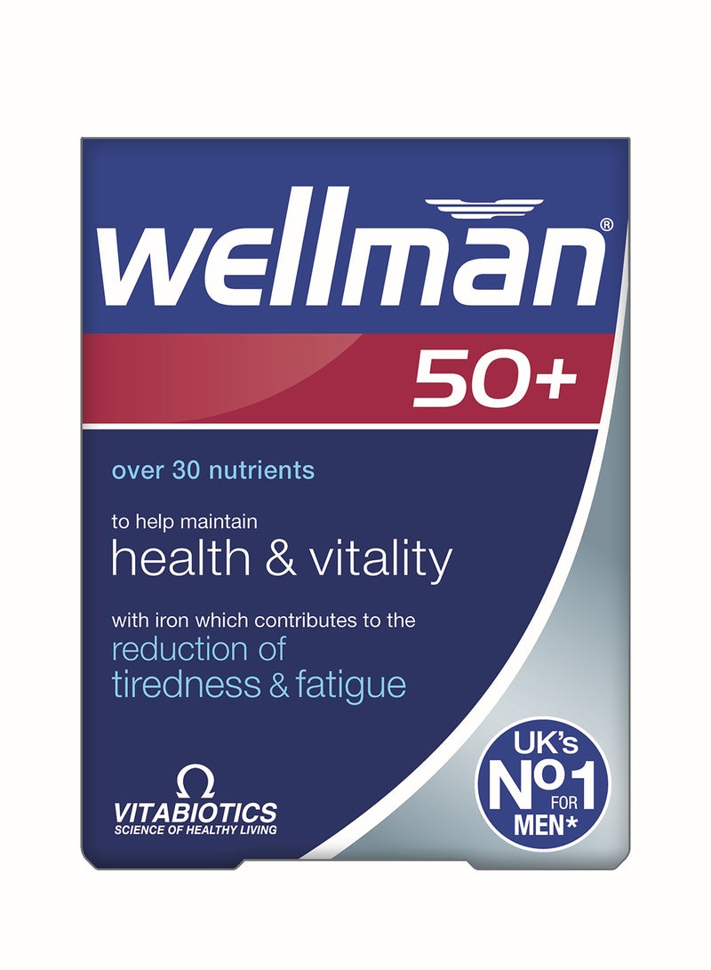 Wellman 50+ 30 Tablets